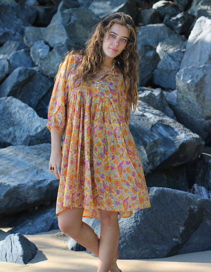 Robe Courte Hawa Golden Soma