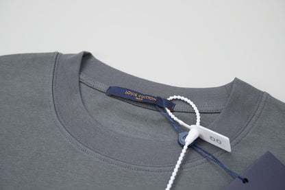 T-shirt à impression lettre simple
