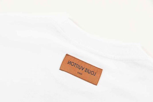 Camiseta estampada con patrón de alfabeto