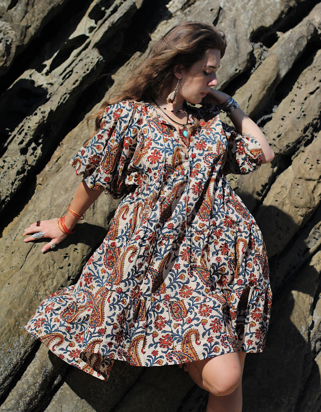 Robe courte Neera Rani