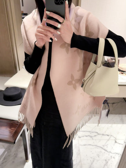 2026 New Oversized Jacquard Cashmere Scarf