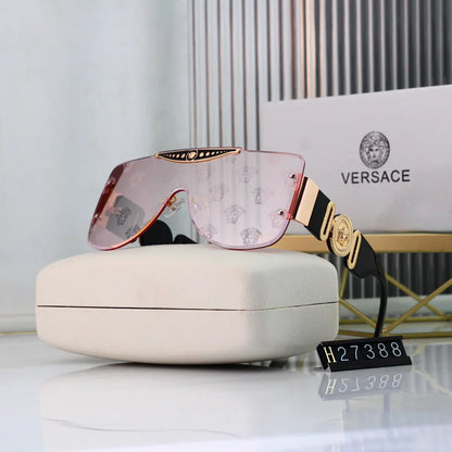 Lunettes de soleil sans monture à verres haute définition populaires en 7 coloris 27388