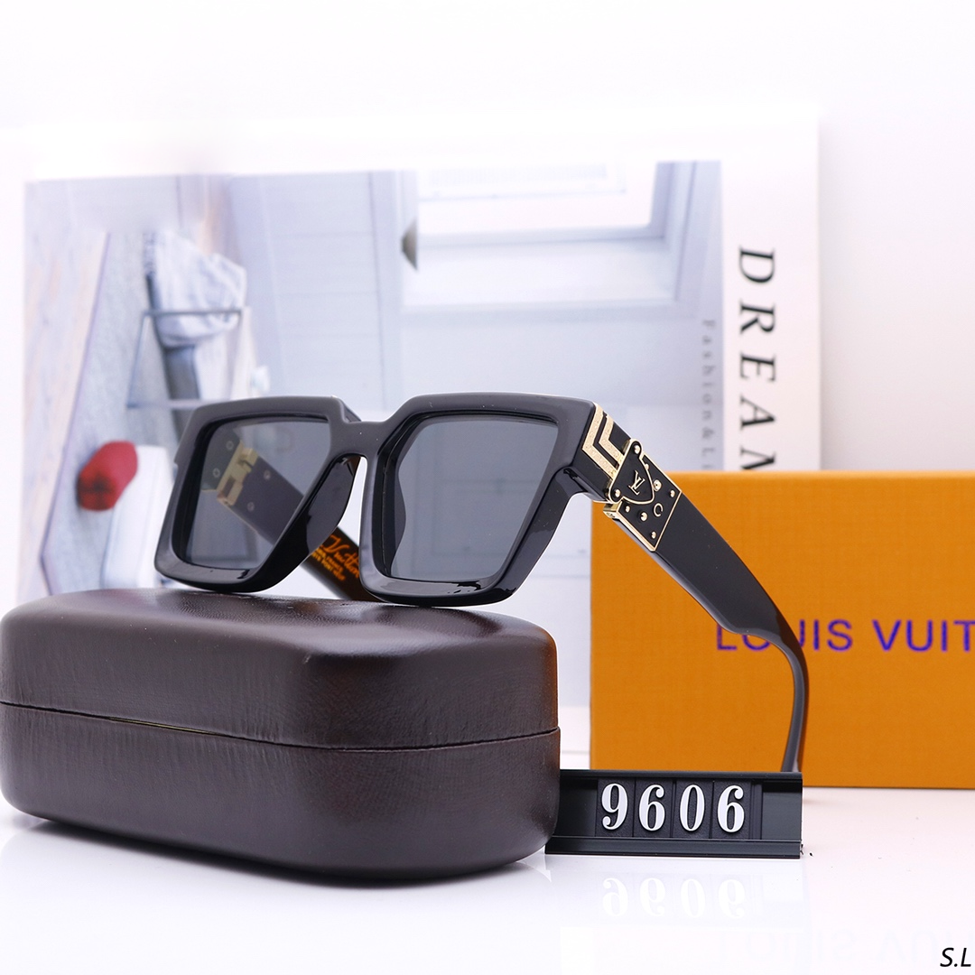 Lunettes de soleil tendance 8 couleurs 9606