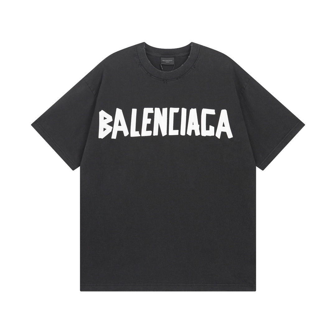 T-shirt classique à imprimé lettre