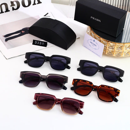 Casual Metal Polygon Sunglasses Fashion Streetwear 3331