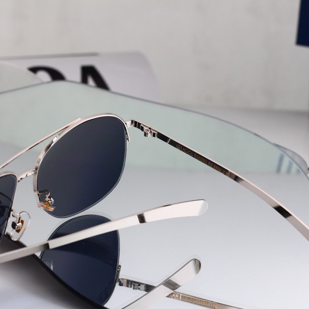 7 Color Classic Double Bridge Aviator Sunglasses - 51003