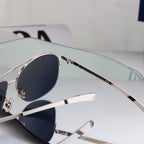 7 Color Classic Double Bridge Aviator Sunglasses - 51003