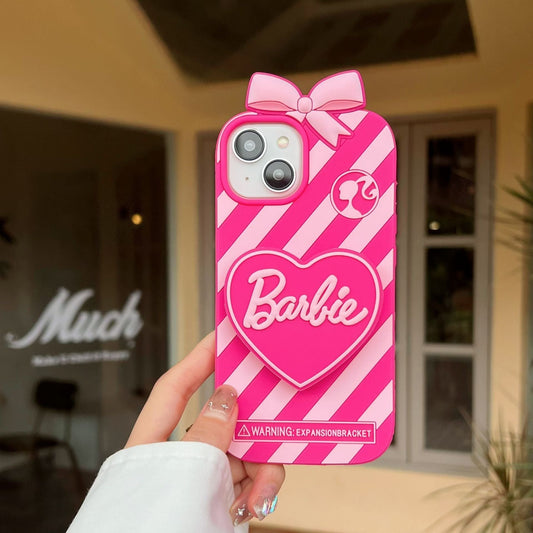 Coque en silicone motif Cœur 3D