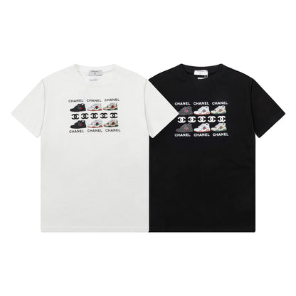 T-shirt à manches courtes en coton, nouvelle collection printemps-été 2025