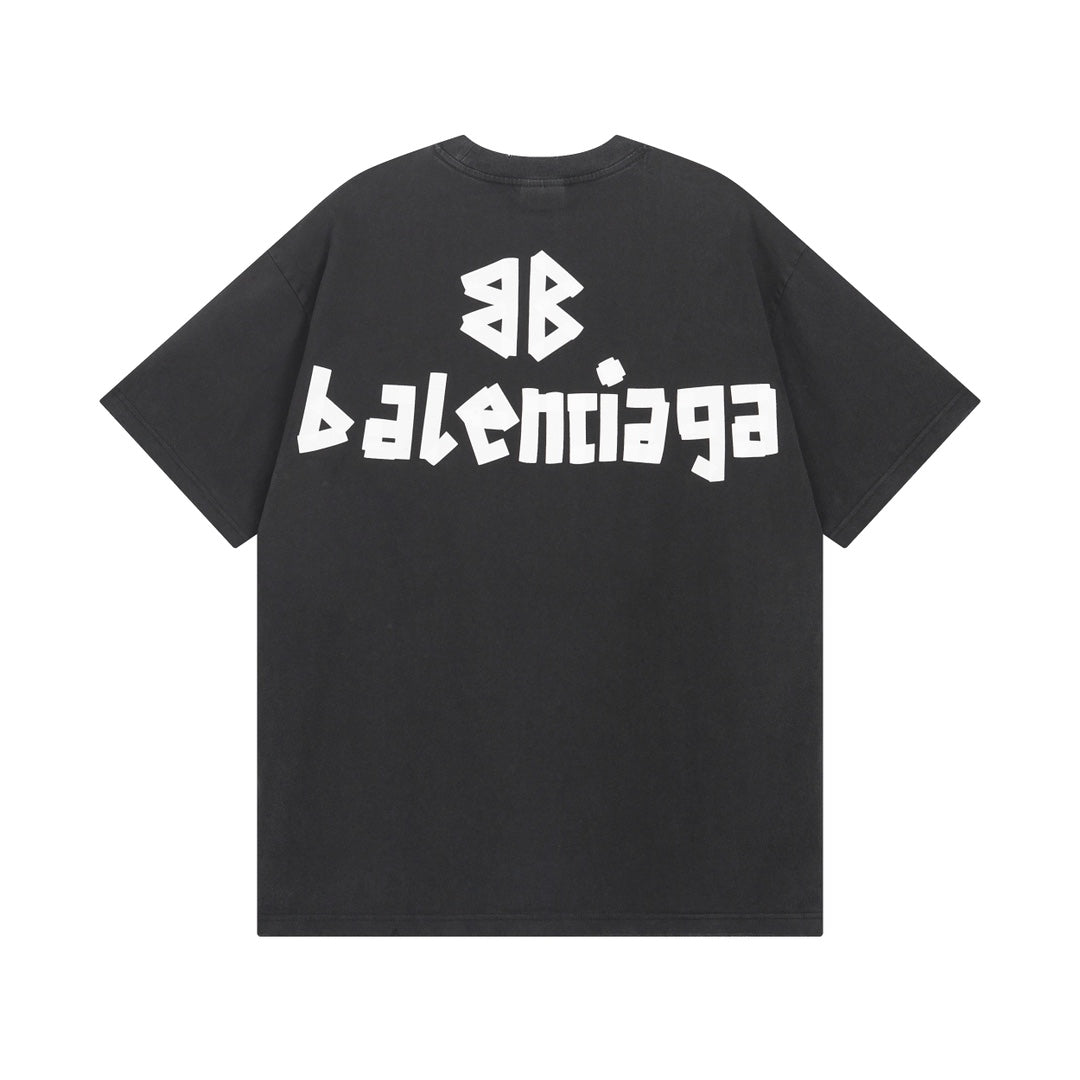 T-shirt classique à imprimé lettre
