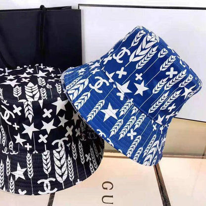 Gorro tipo pescador de trigo con estrella personalizado