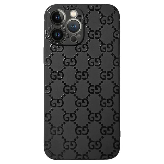 Estuche vintage con estampado de G