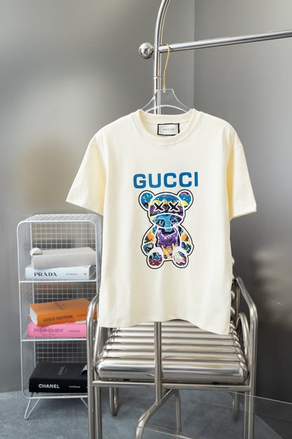 T-shirt à imprimé ours