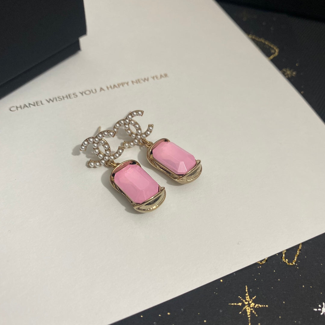 Aretes Vintage de Cristal