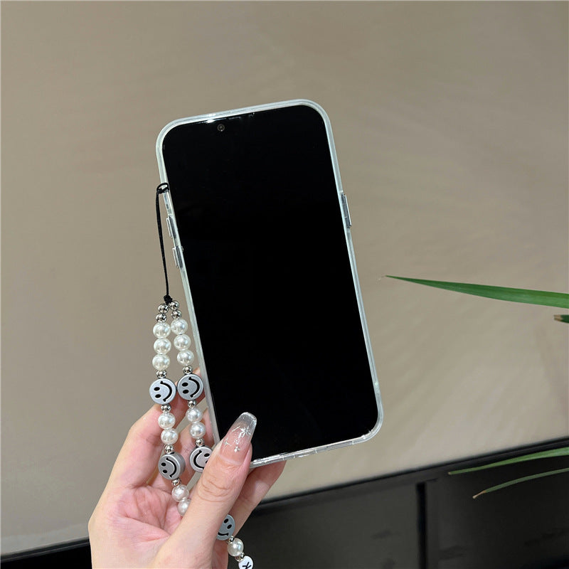 Funda con diseño de perro chapada en oro rosa