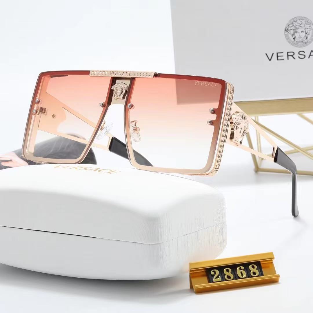 Nouvelles lunettes de soleil rétro au design élégant et unique.