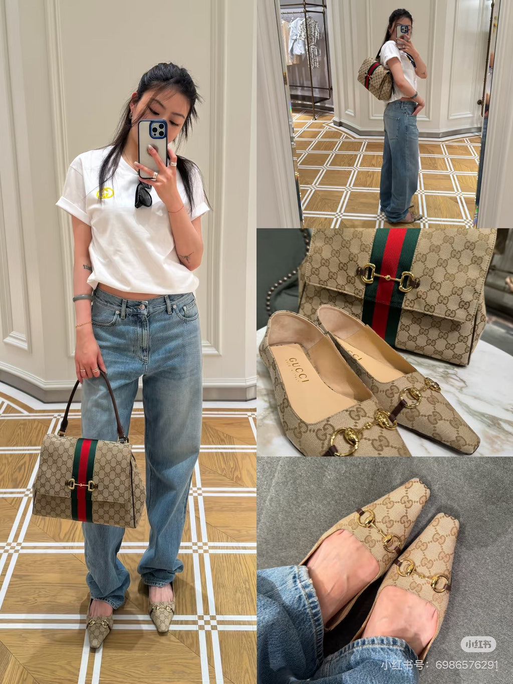 Vintage Monogram Canvas Shoulder Bag 🤎