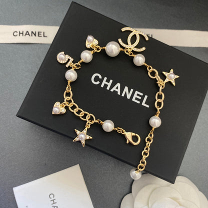 Bracelet pendentif Lucky 5 étoiles