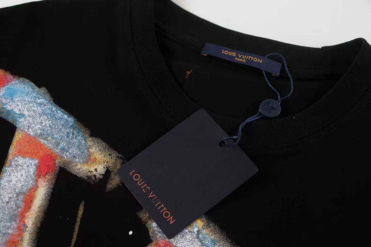 Camiseta estampada de colores nueva