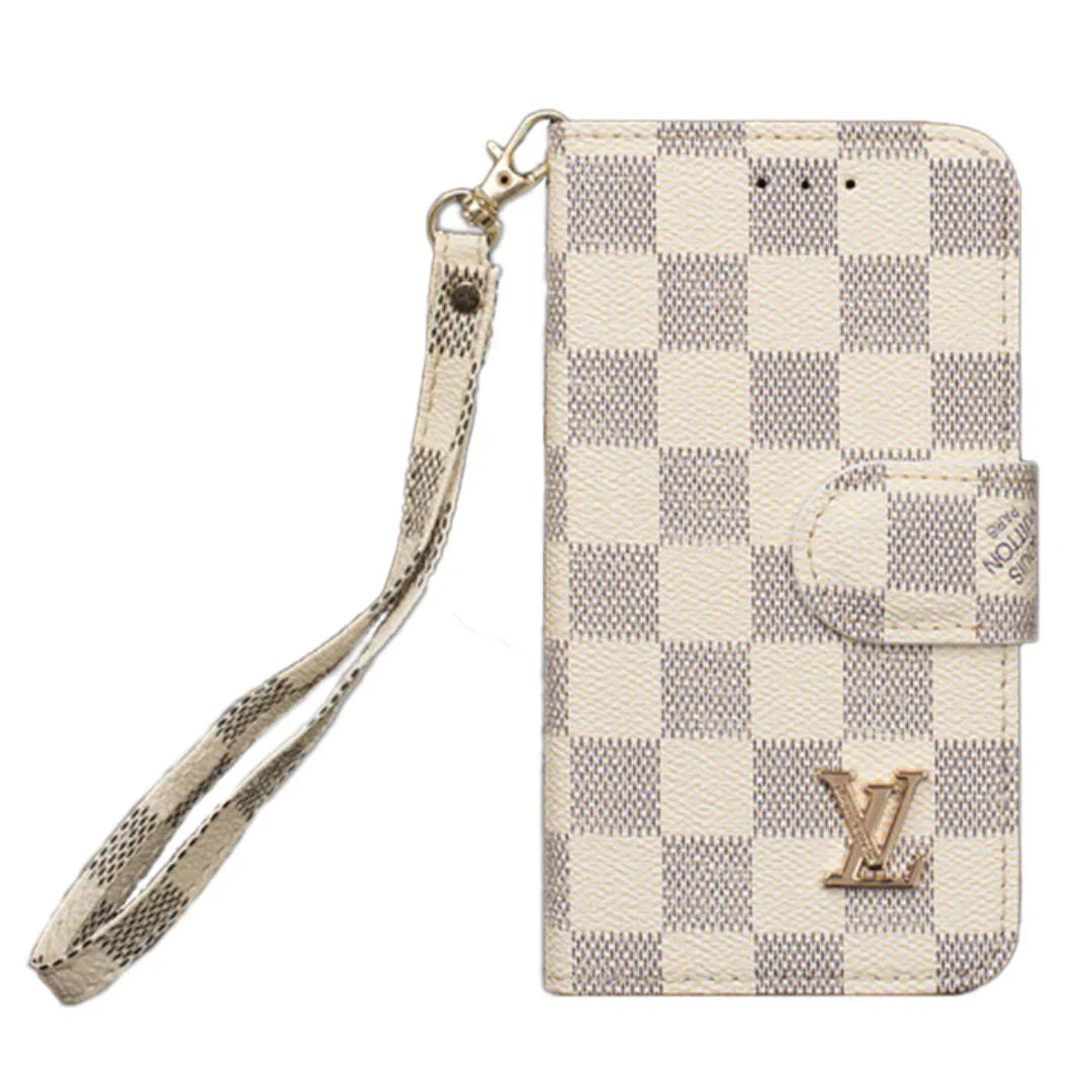 ÉTUI PORTEFEUILLE DAMIER