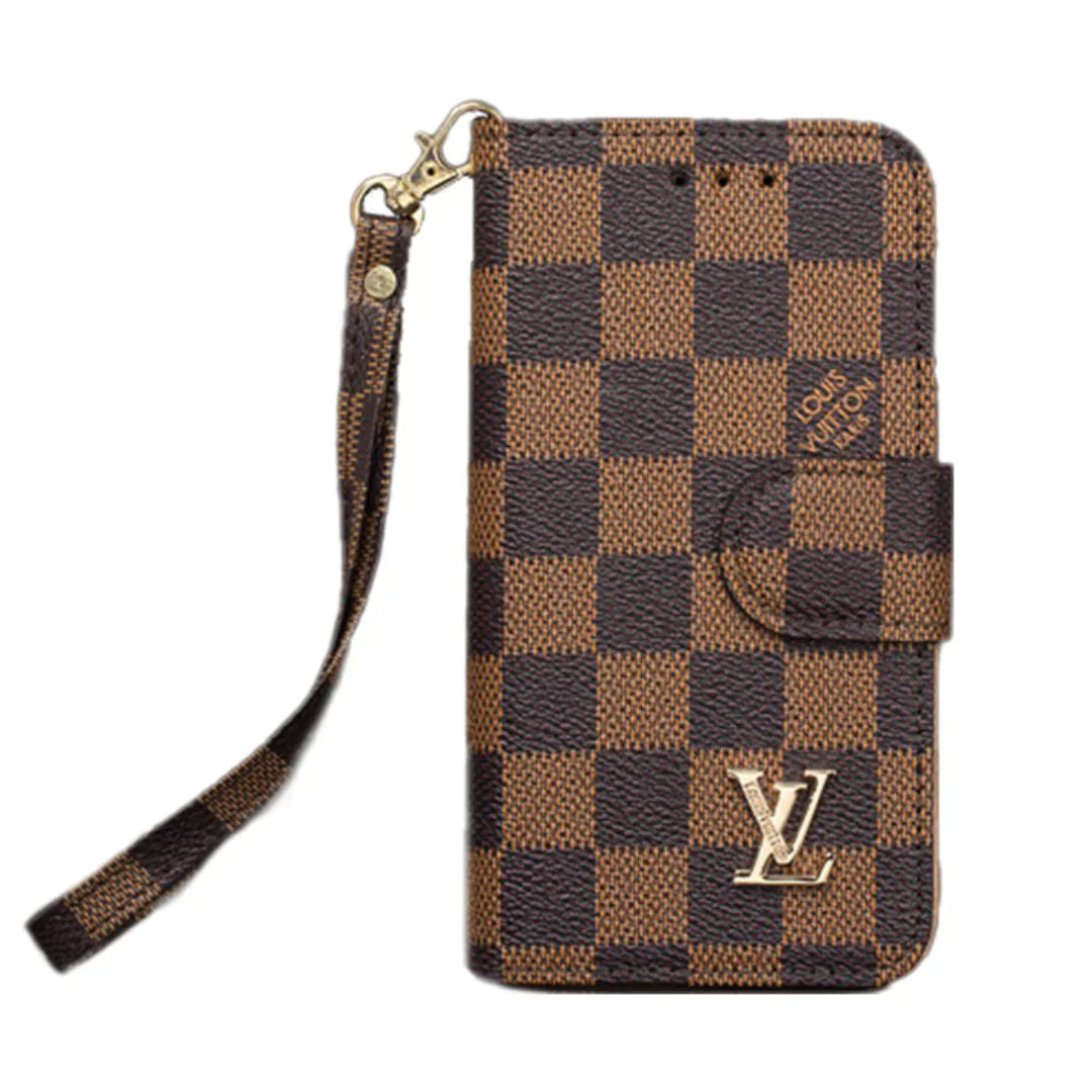 ÉTUI PORTEFEUILLE DAMIER