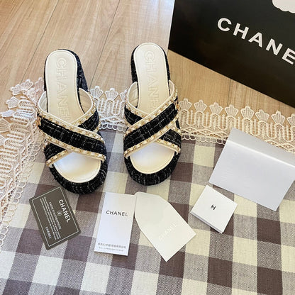 Sandalias de tacón de plataforma