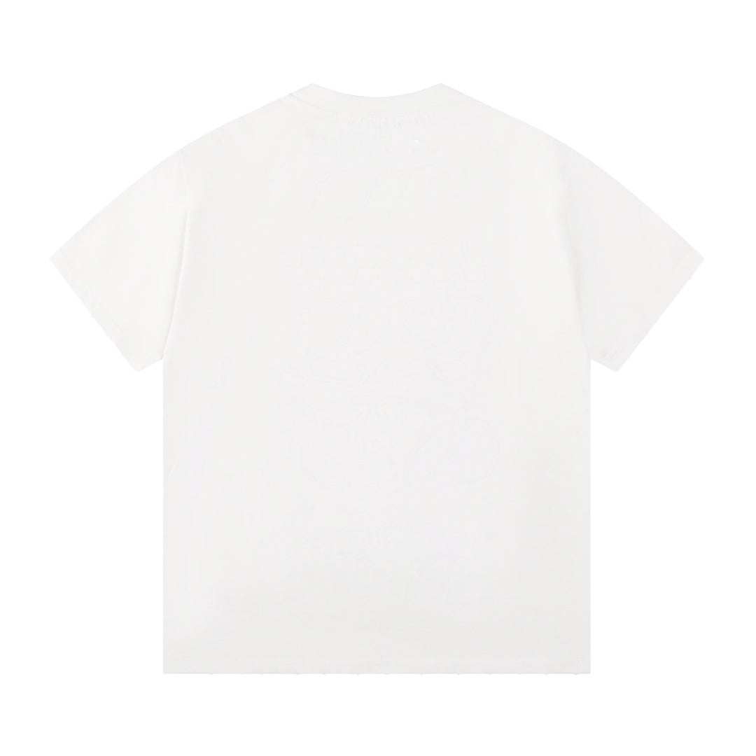 T-shirt uni à manches courtes Love