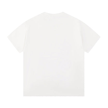 T-shirt uni à manches courtes Love