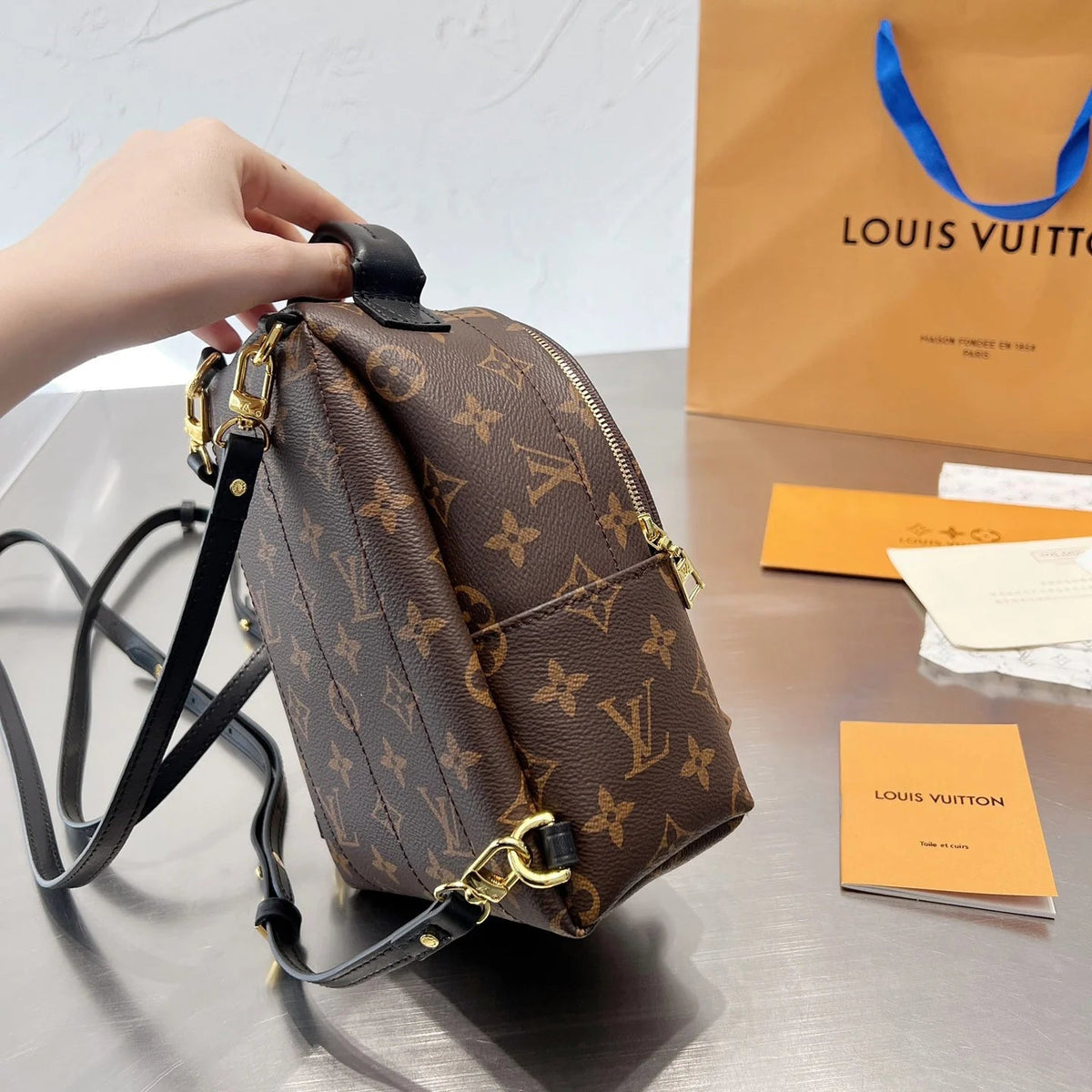 Mini Printed Backpack