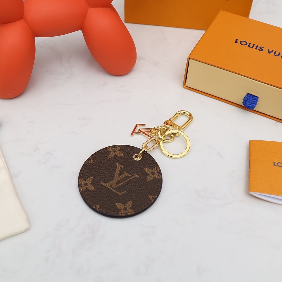 Porte-clés pendentif en cuir de basketball