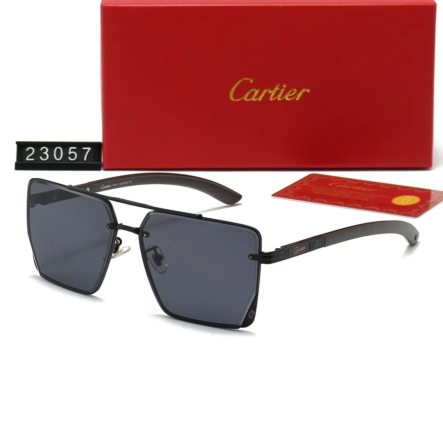 Lunettes de soleil rétro en métal