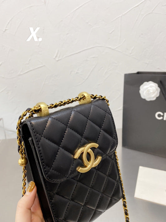 Especiales - Bolso de cuero con correa para el hombro para teléfono móvil