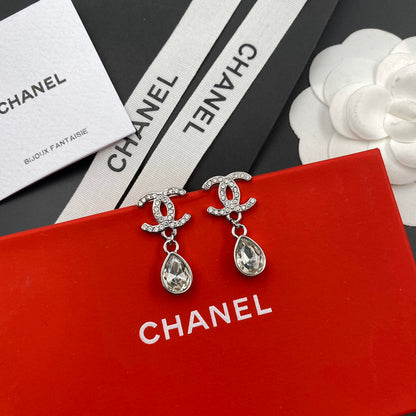 Pendientes Colgantes Diamante Brillante