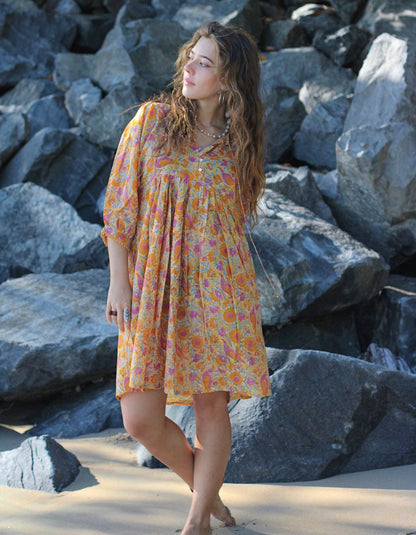 Robe Courte Hawa Golden Soma