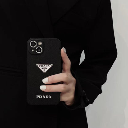 Coque souple classique en caoutchouc avec monogramme