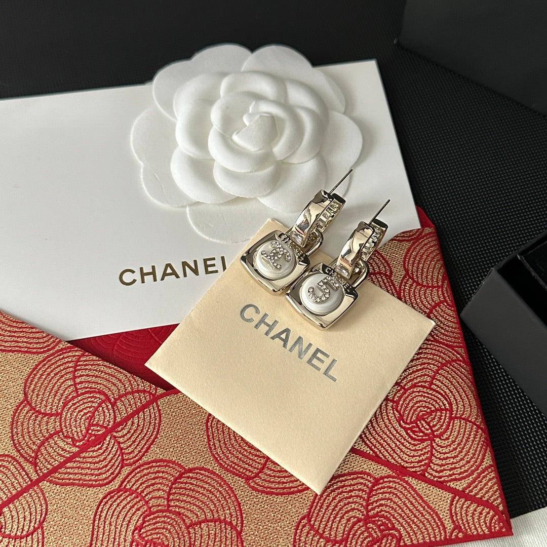 Boucles d'oreilles pendantes Cadenas Diamant