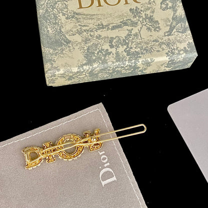 Pince à cheveux Diamant Doré