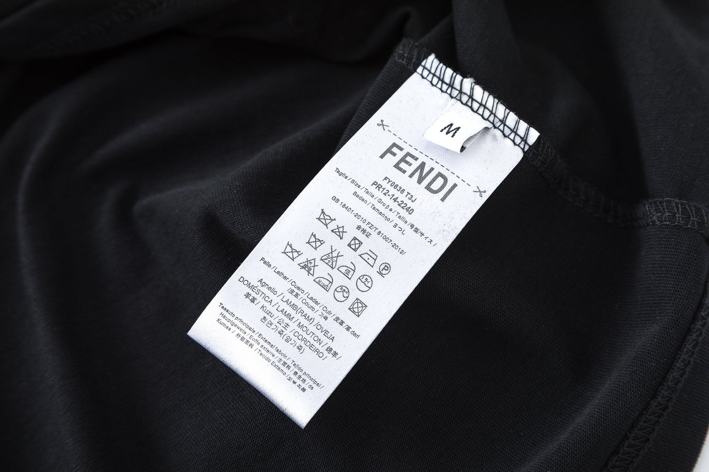 T-shirt lettre F mode