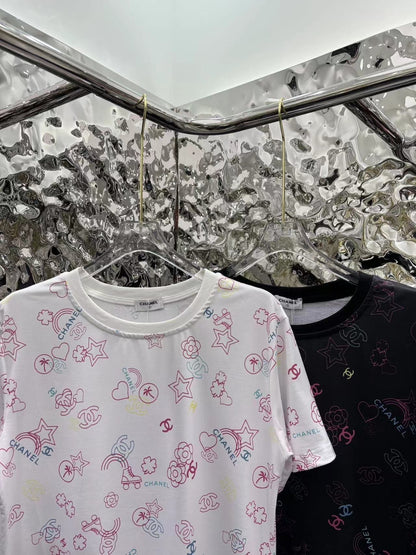 T-shirt imprimé all-over