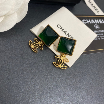 Pendientes de esmeralda