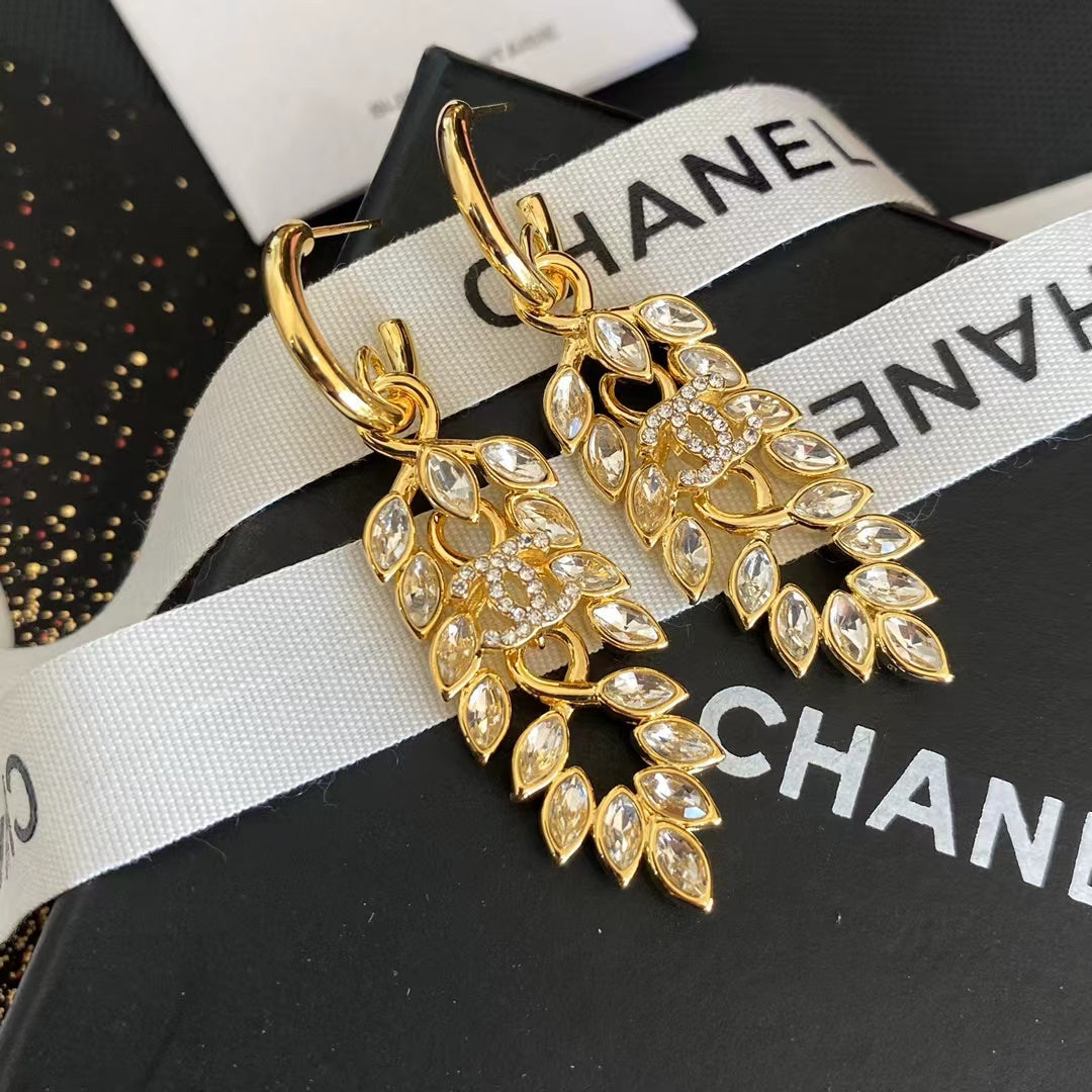 Pendientes Colgantes de Diamantes