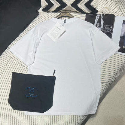 T-shirt d'été orné de strass