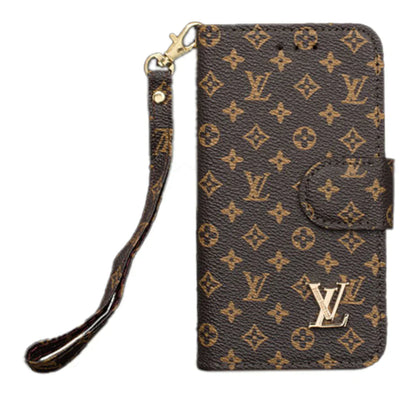 ÉTUI PORTEFEUILLE DE TÉLÉPHONE À MOTIF