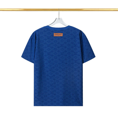 T-shirt en coton molletonné à carreaux