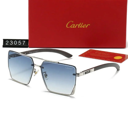 Lunettes de soleil rétro en métal