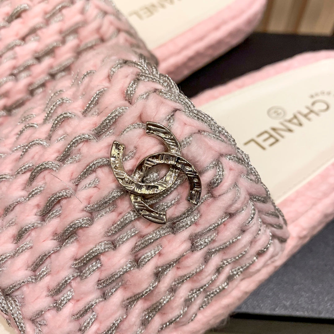 Zapatillas Planas Tejidas de Moda