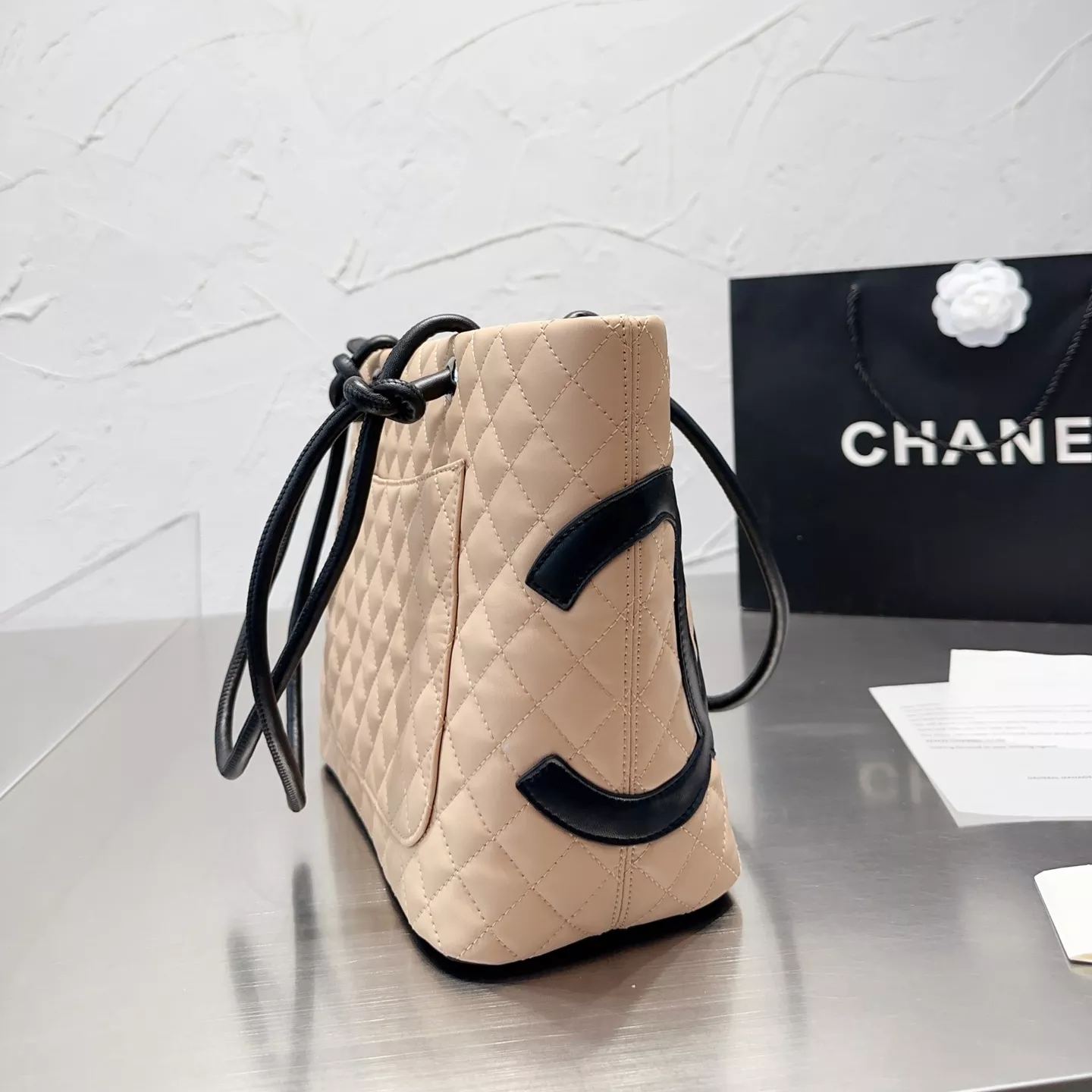 Bolso tote de cuero Cambon