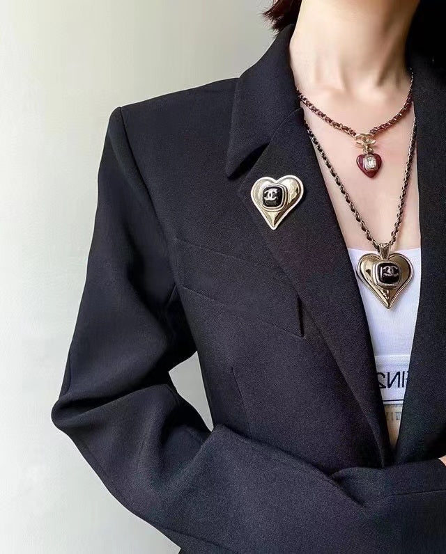 Broche Cœur Tempérament