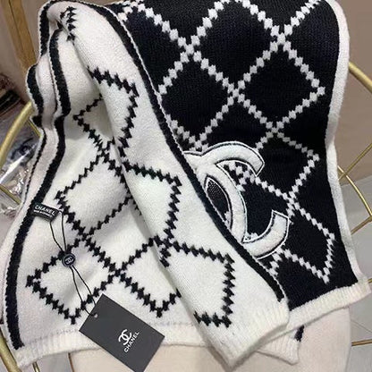 Pañuelo Pashmina Cachemir Rombos Temperamento