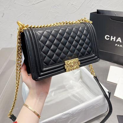 Sac bandoulière chaîne série LeBoy